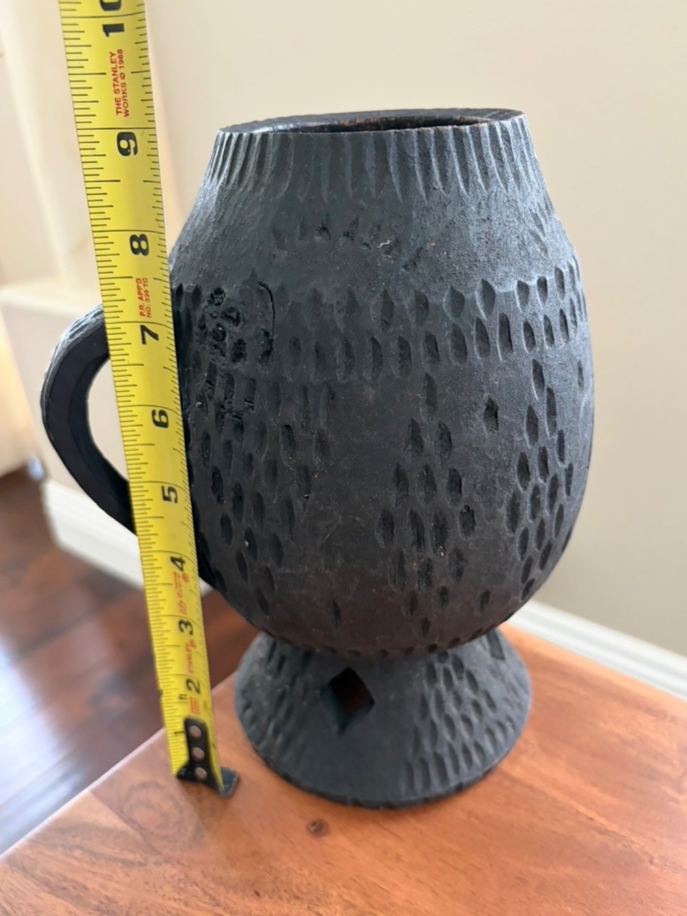 Wood Pitcher - Picture 2 of 5